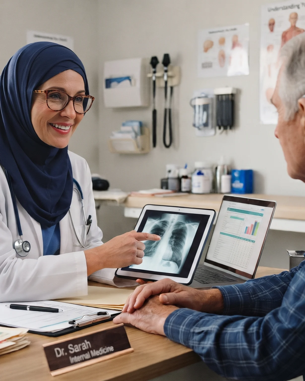 Doctor consulting